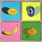 Creepy Banana - Original - Original Artwork | Sabine Gorus Art