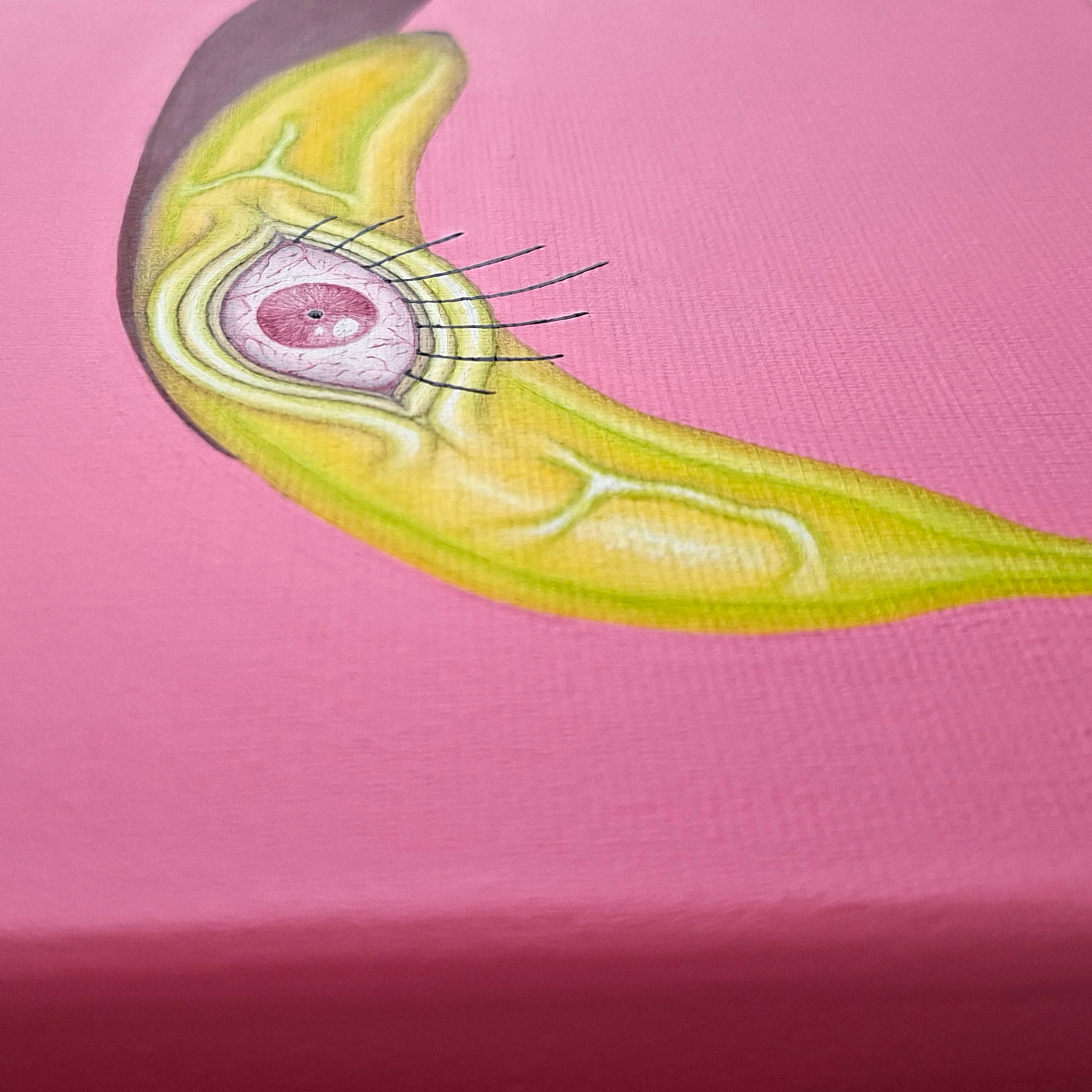 Creepy Banana - Original - Original Artwork | Sabine Gorus Art