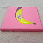 Creepy Banana - Original - Original Artwork | Sabine Gorus Art