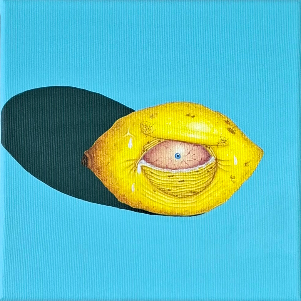Nervous Lemon - Original - Original Artwork | Sabine Gorus Art