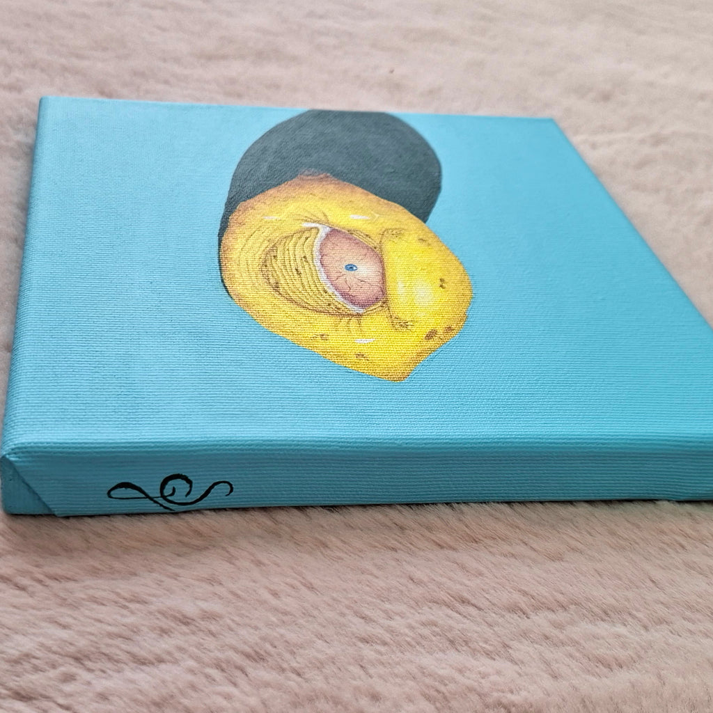 Nervous Lemon - Original - Original Artwork | Sabine Gorus Art