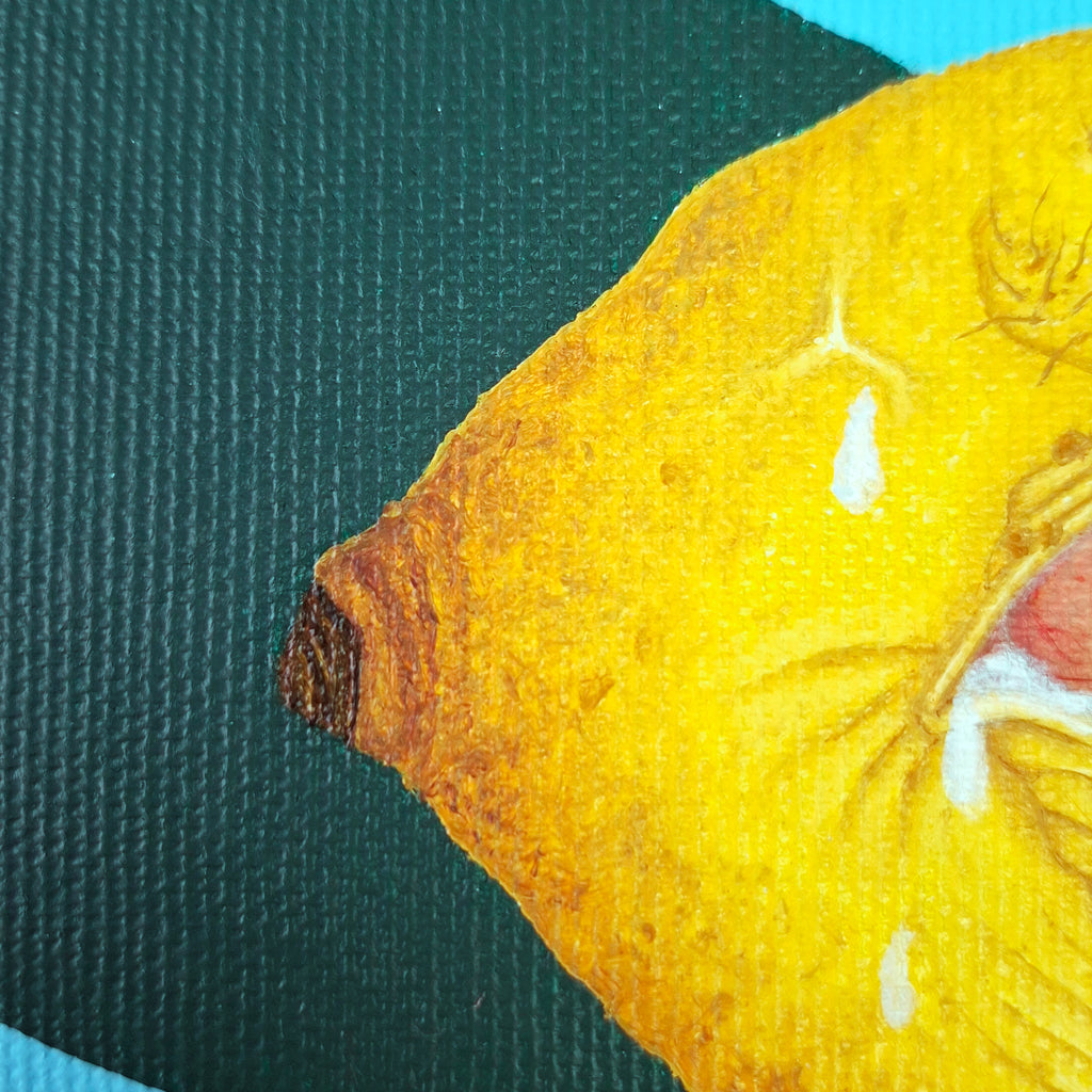 Nervous Lemon - Original - Original Artwork | Sabine Gorus Art