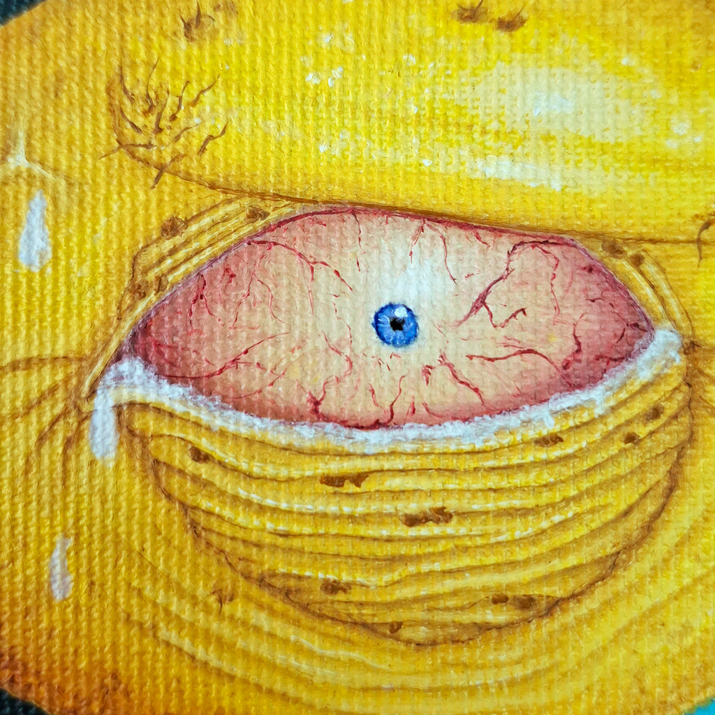 Nervous Lemon - Original - Original Artwork | Sabine Gorus Art