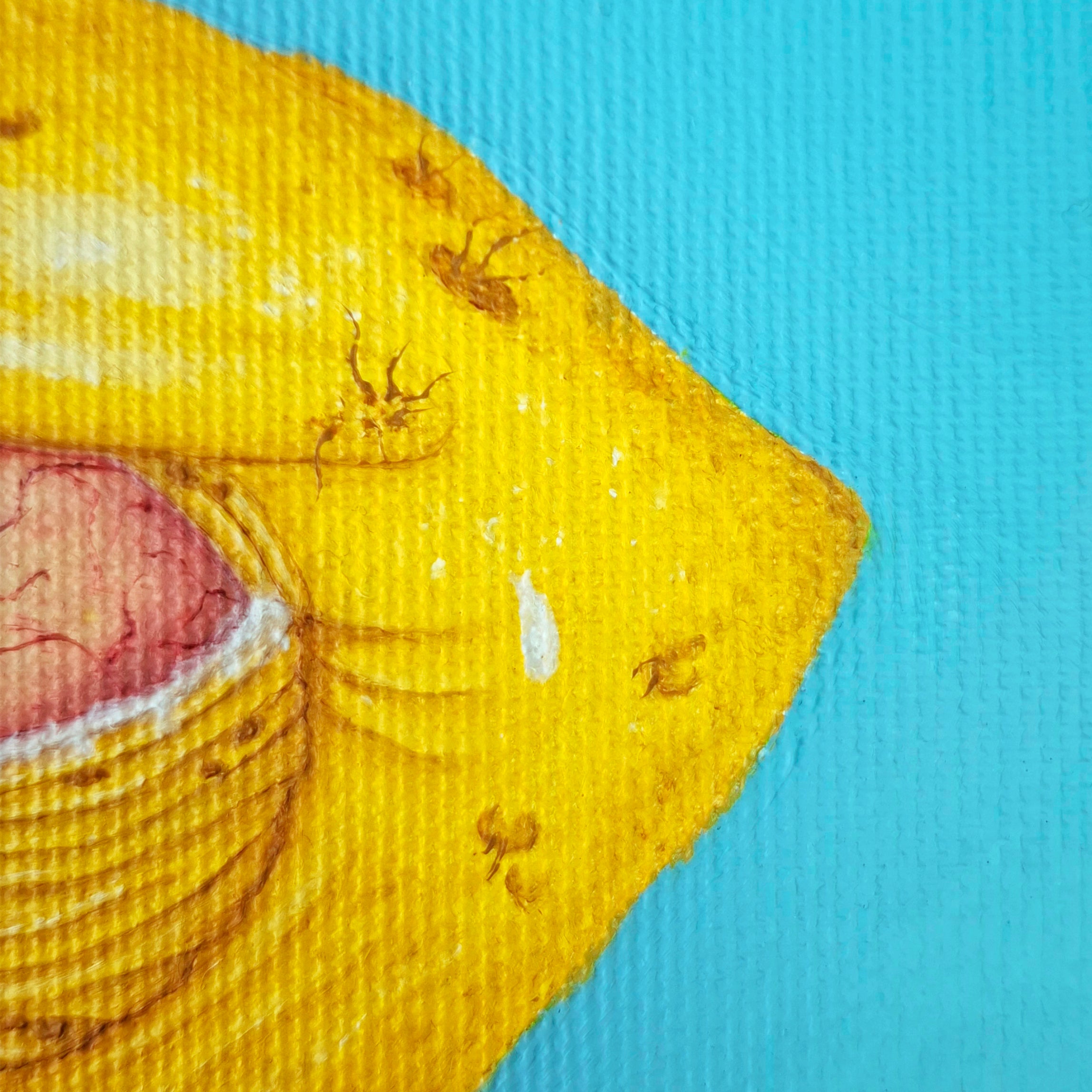 Nervous Lemon - Original - Original Artwork | Sabine Gorus Art