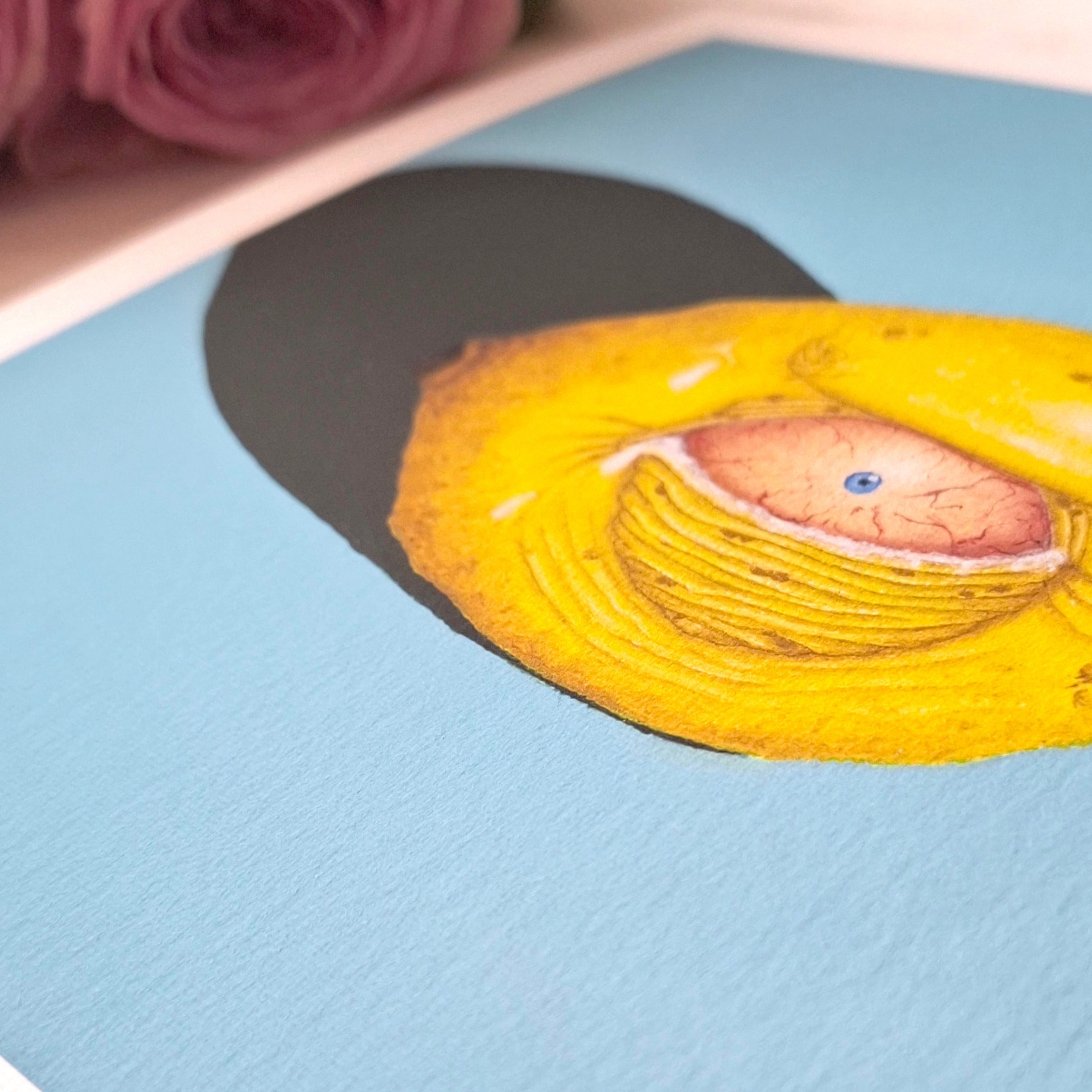 Crazy Fruits - 4er-Serie | 30x30cm - Fine Art Print | Sabine Gorus Art
