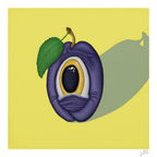 Sad Plum - Open Edition - Fine Art Print | Sabine Gorus Art