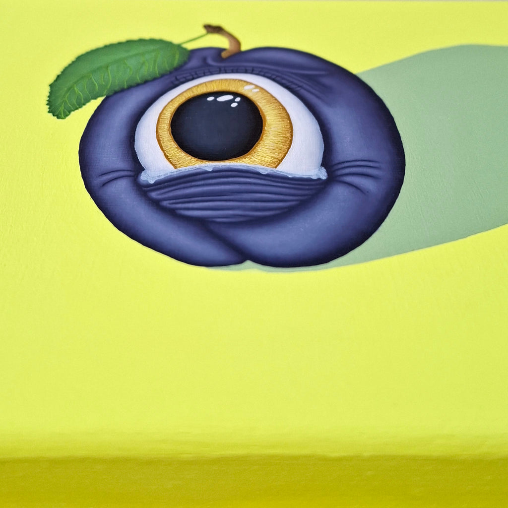 Sad Plum - Original - Original Artwork | Sabine Gorus Art