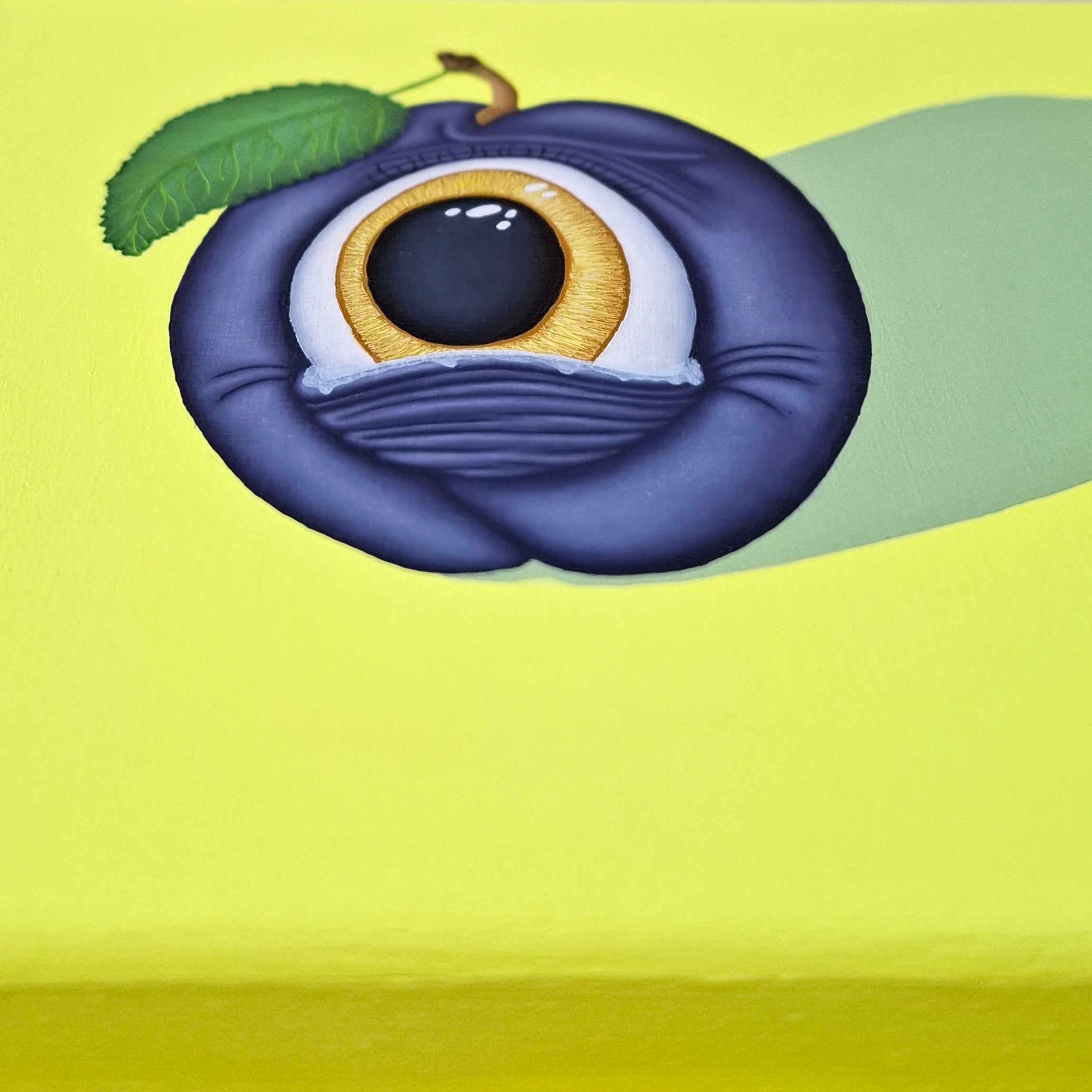 Sad Plum - Original - Original Artwork | Sabine Gorus Art