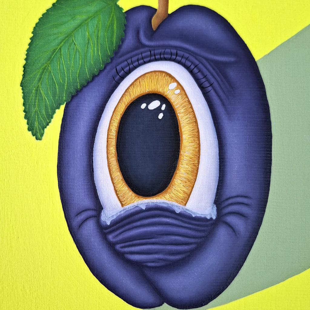 Sad Plum - Original - Original Artwork | Sabine Gorus Art