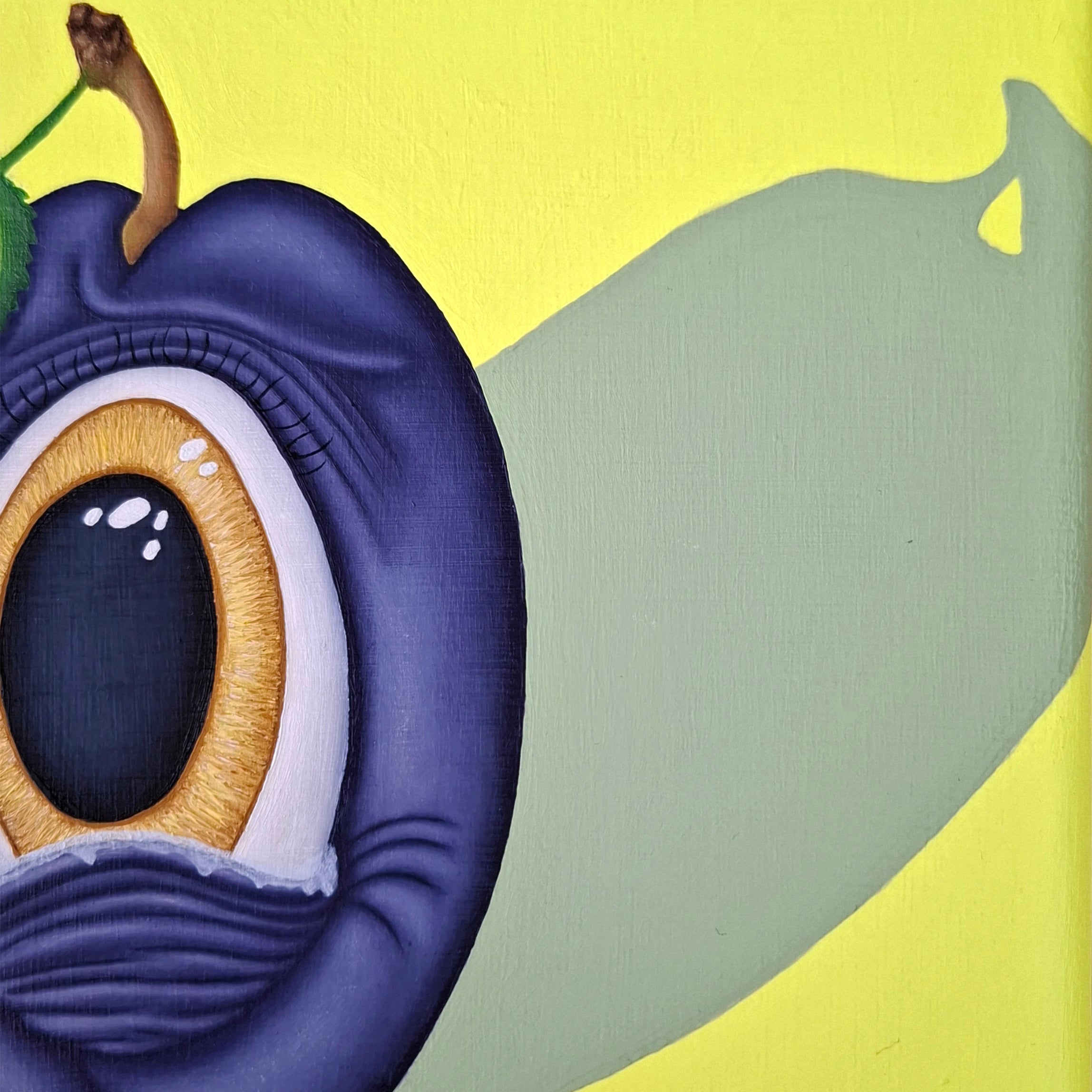 Sad Plum - Original - Original Artwork | Sabine Gorus Art
