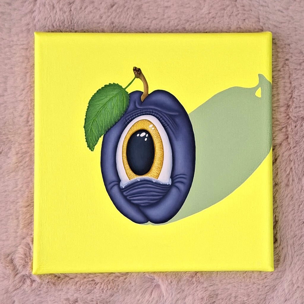 Sad Plum - Original - Original Artwork | Sabine Gorus Art