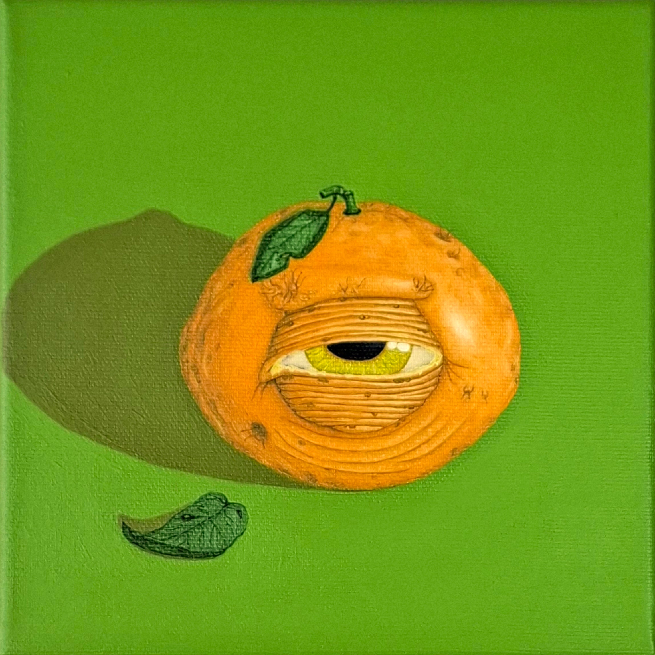 Tired Orange - Original - Original Artwork | Sabine Gorus Art