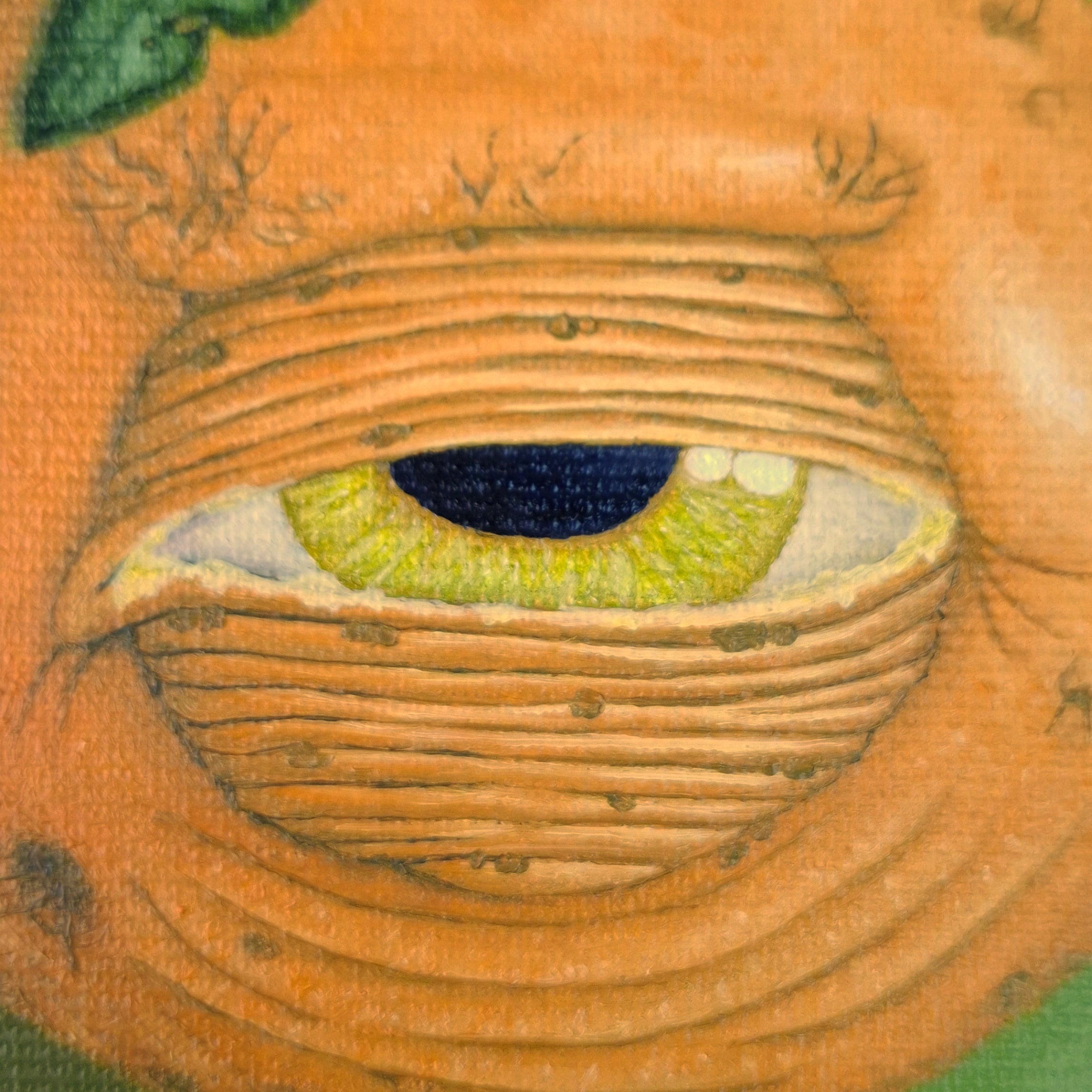 Tired Orange - Original - Original Artwork | Sabine Gorus Art