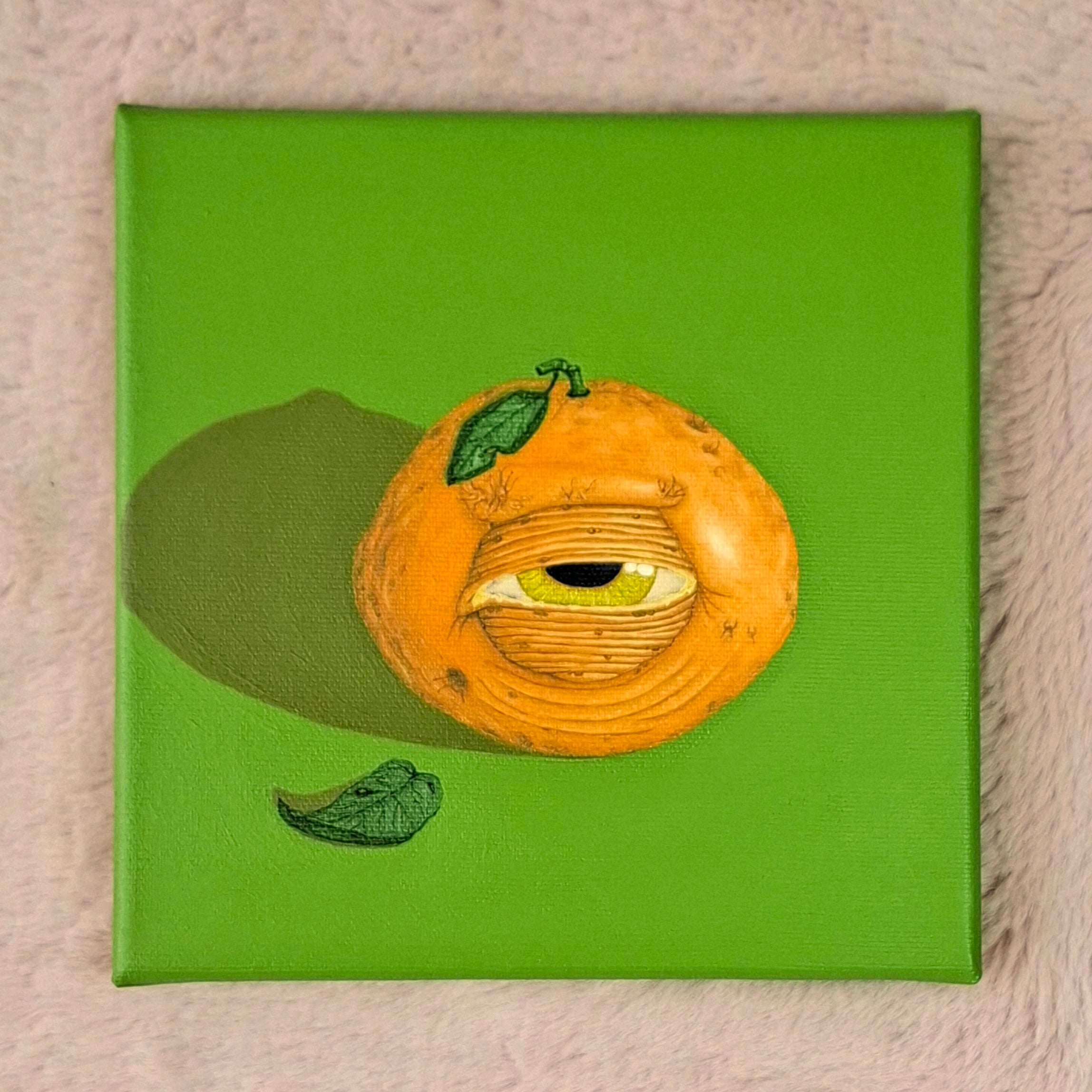 Tired Orange - Original - Original Artwork | Sabine Gorus Art