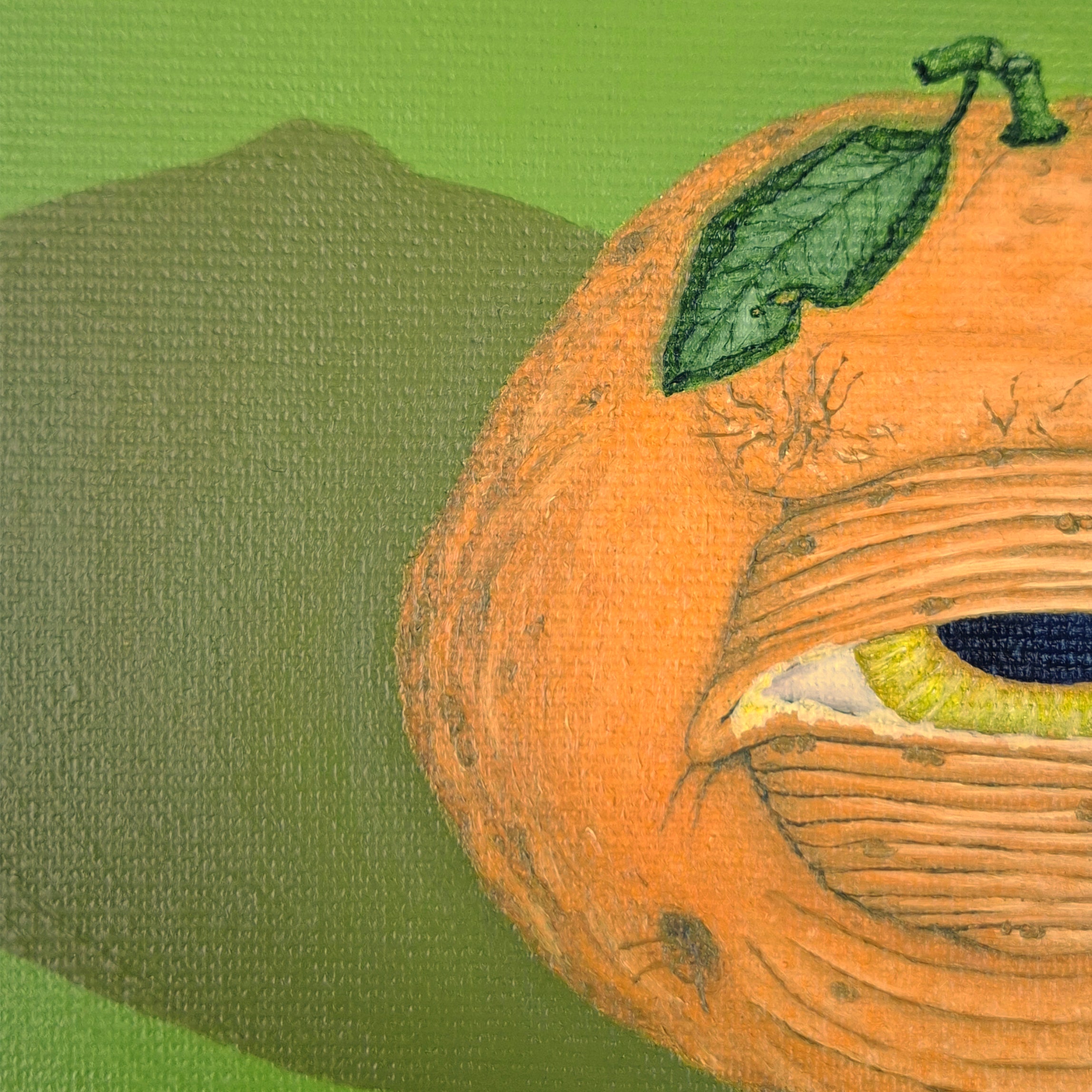 Tired Orange - Original - Original Artwork | Sabine Gorus Art
